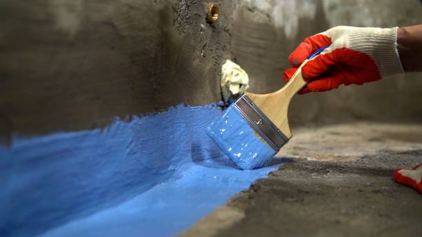 Commercial Emergency Waterproofing project at a Athens, OH business property by SJ Waterproofing Pros